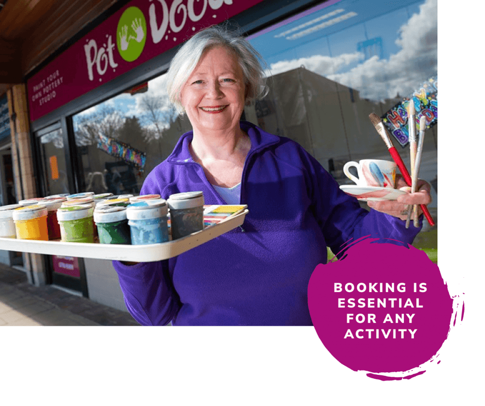 Pot Doodles Paint your own pottery studio